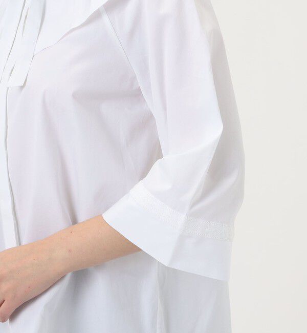 TOMORROWLAND BUYING WEAR「BOURRIENNE ALIZE コットン ラッフルシャツ」|シャツ・ブラウス|