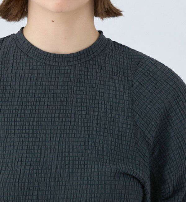 Ballsey「モザイクジャージー マトンスリーブプルオーバー」|Tシャツ・カットソー|