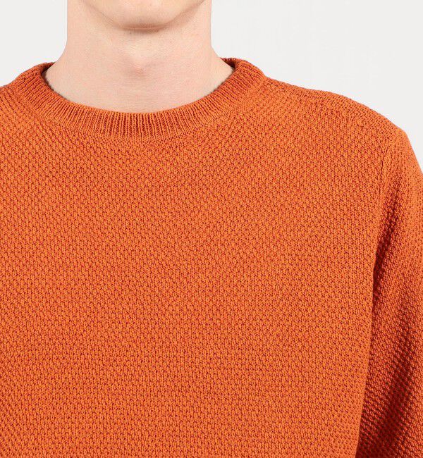 TOMORROWLAND MENS「TOMORROWLAND tricot コットンリネン クルーネックプルオーバーニット」|ニット・セーター|