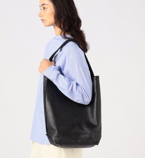 TOMORROWLAND GOODS「TEMBEA BAGUETTE ゴートレザー トートバッグ」|トートバッグ|