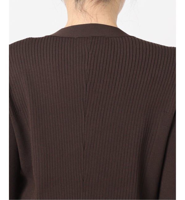 Plage「《追加》R&rsquo;IAM RIBシェイプカーディガン」|カーディガン|