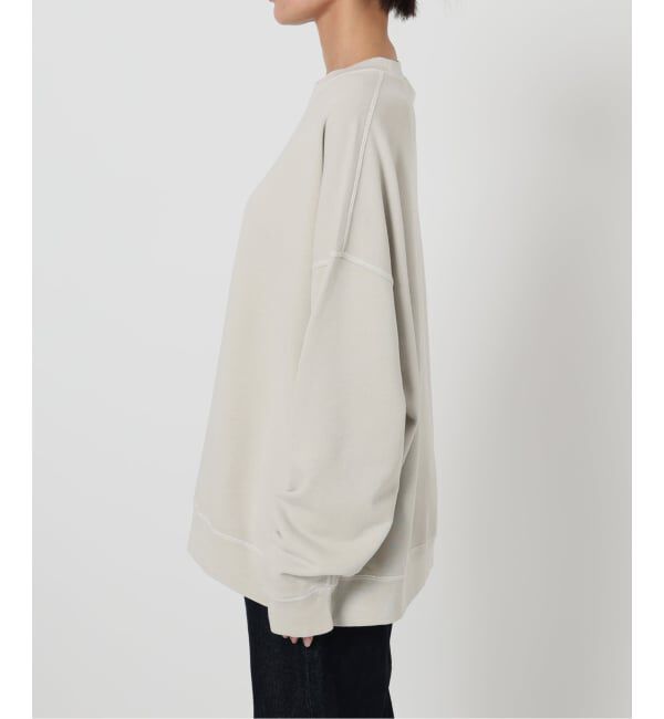 SLOBE IENA「《WEB限定/追加予約》ビックシルエットピグメント裏毛プルオーバー」|スウェット・ジャージ|