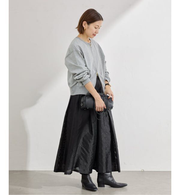 IENA「《追加予約》ジップオープン2WAYスウェットプルオーバー」|スウェット・ジャージ|