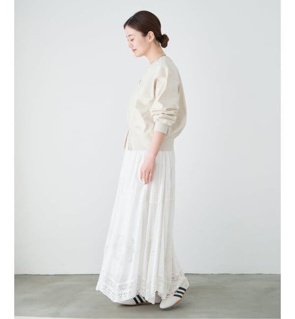 IENA「《追加予約》ジップオープン2WAYスウェットプルオーバー」|スウェット・ジャージ|