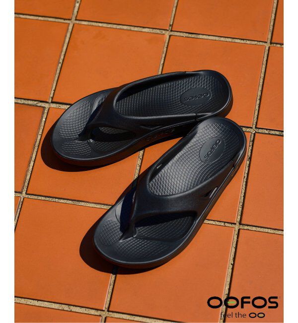JOURNAL STANDARD relume「OOFOS / ウーフォス OOriginal」|サンダル|ブラック