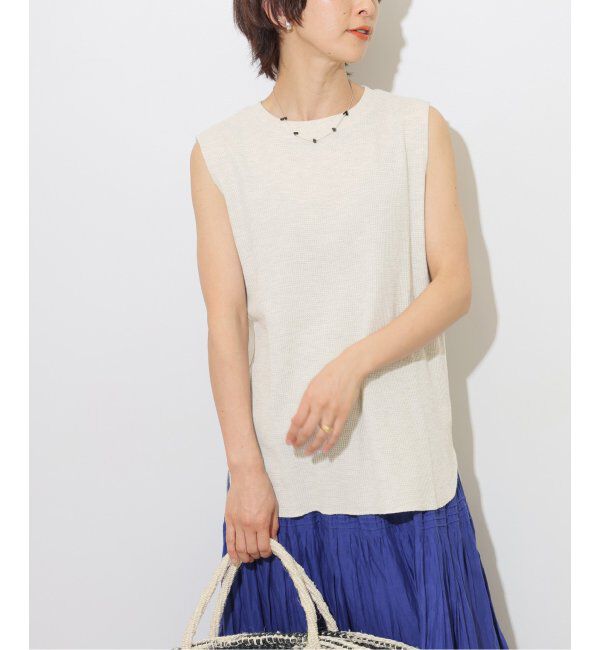JOURNAL STANDARD relume「《追加2》TCワッフルノースリーブ」|Tシャツ・カットソー|