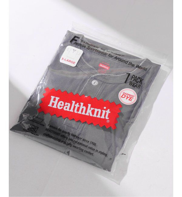 JOURNAL STANDARD relume「Healthknit / ヘルスニット 別注 ヘンリーネックTシャツ」|Tシャツ・カットソー|