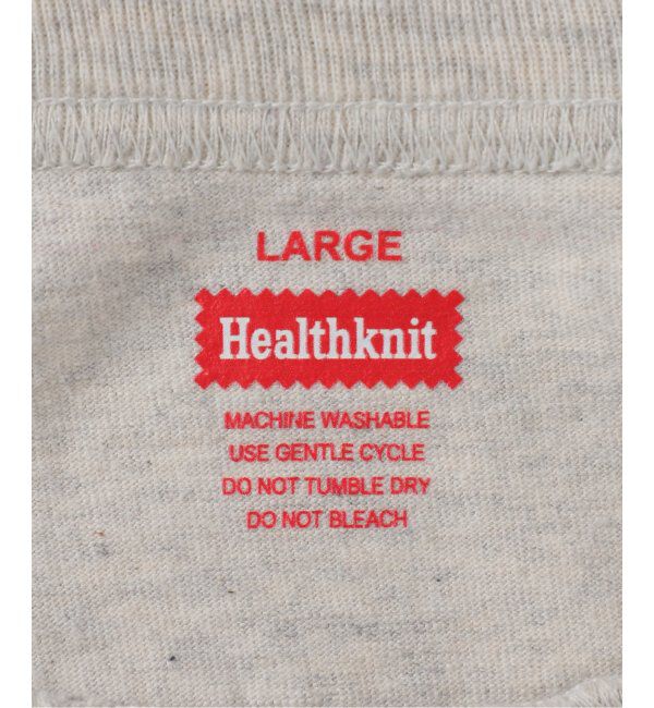 JOURNAL STANDARD relume「Healthknit / ヘルスニット 別注 ヘンリーネックTシャツ」|Tシャツ・カットソー|