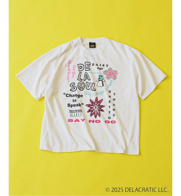 JOURNAL STANDARD relume「De La Soul / デ・ラ・ソウル 別注 プリントTシャツ」|Tシャツ・カットソー|ホワイト A
