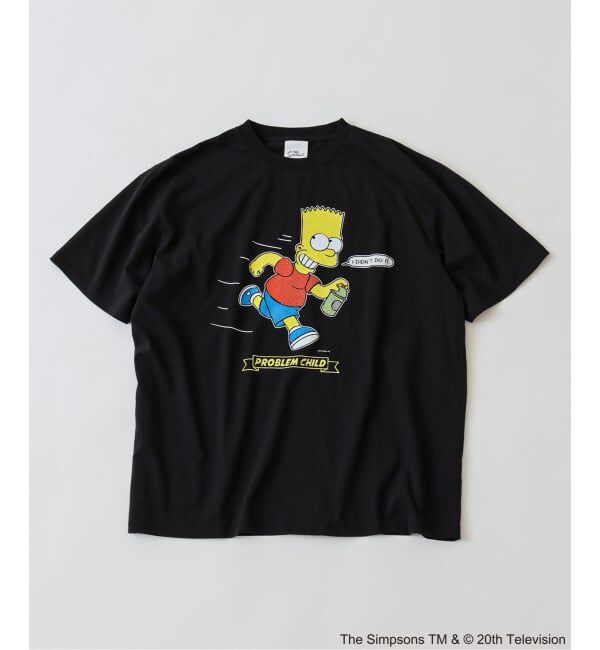 JOURNAL STANDARD relume「The Simpsons / relume プリントTシャツ」|Tシャツ・カットソー|ブラック