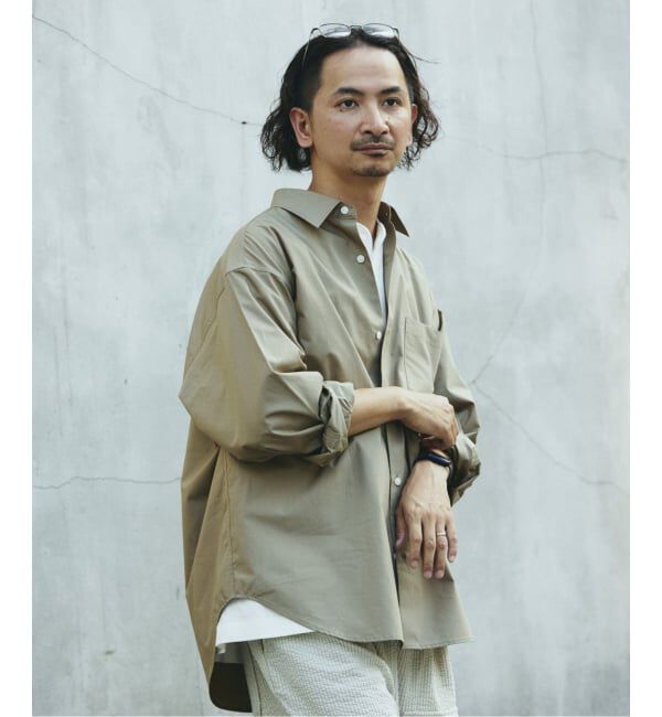 JOURNAL STANDARD relume「JAMES FABRIC / ジェームスファブリック コットン タイプライター シャツ」|シャツ・ブラウス|