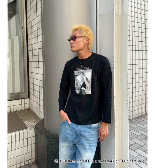 Oriens JOURNAL STANDARD「【GOOD ROCK SPEED 】LIFE PC（フォトプリント3）ロンT」|Tシャツ・カットソー|