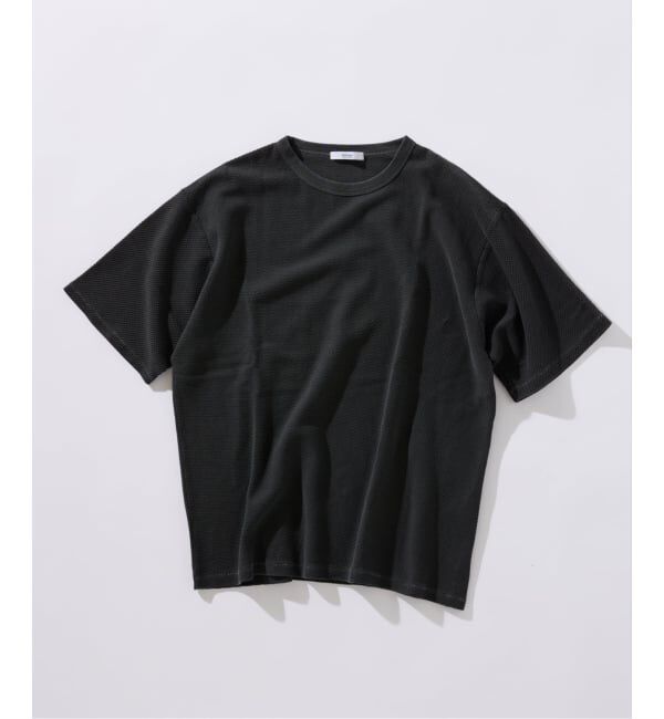 JOURNAL STANDARD relume「バックピケ シングルステッチ Tシャツ」|Tシャツ・カットソー|ブラック B