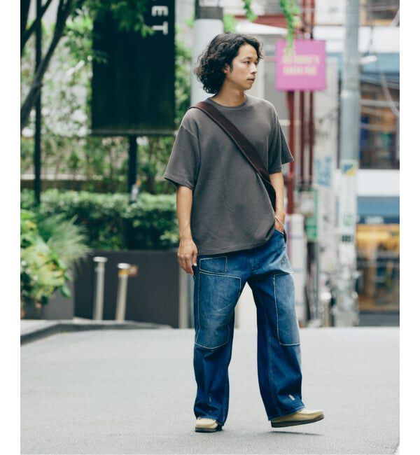 JOURNAL STANDARD relume「バックピケ シングルステッチ Tシャツ」|Tシャツ・カットソー|