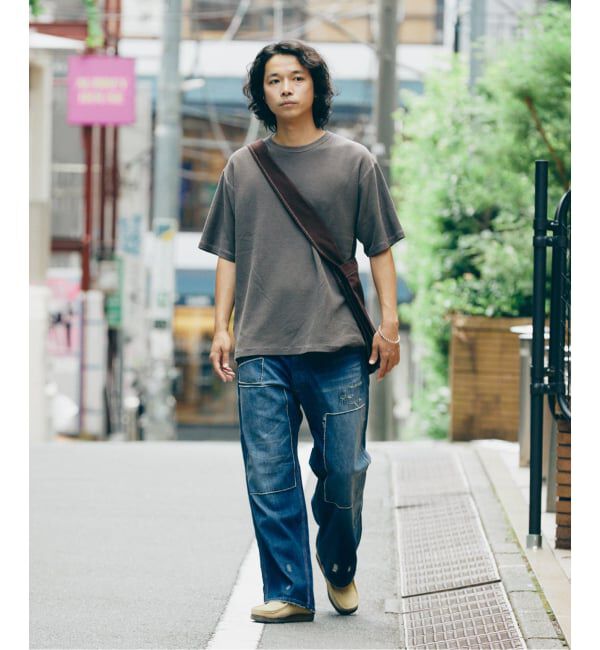 JOURNAL STANDARD relume「バックピケ シングルステッチ Tシャツ」|Tシャツ・カットソー|