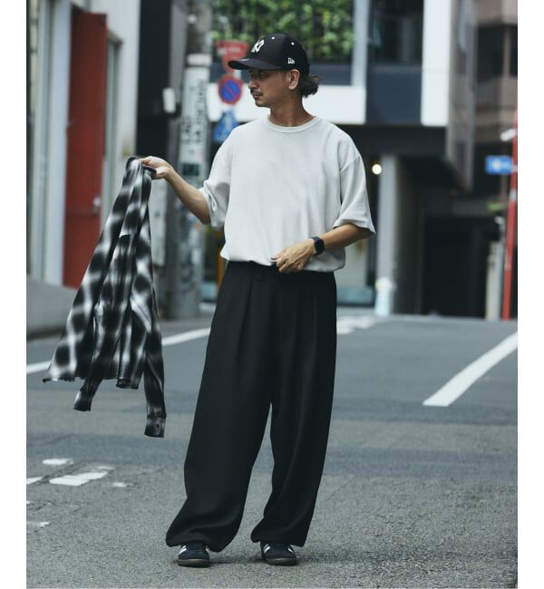 JOURNAL STANDARD relume「バックピケ シングルステッチ Tシャツ」|Tシャツ・カットソー|