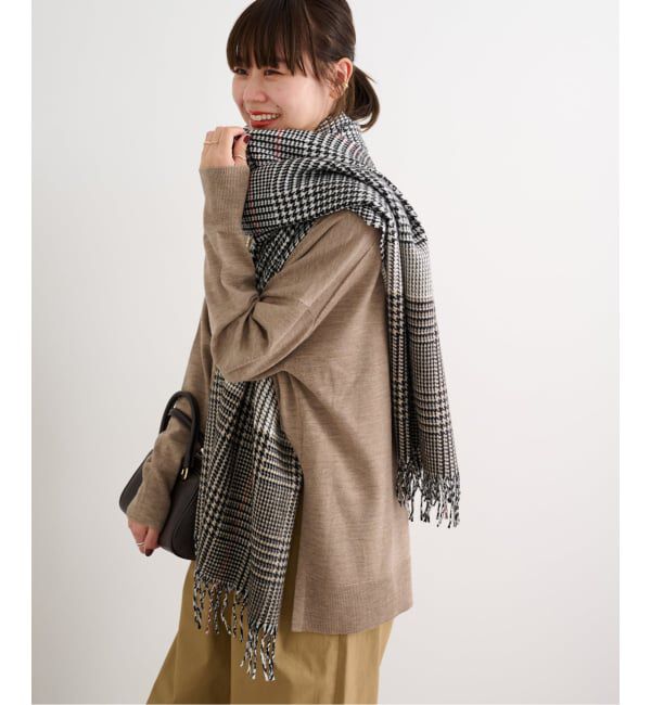 JOURNAL STANDARD relume「《追加》アクリルチェックストール」|マフラー|