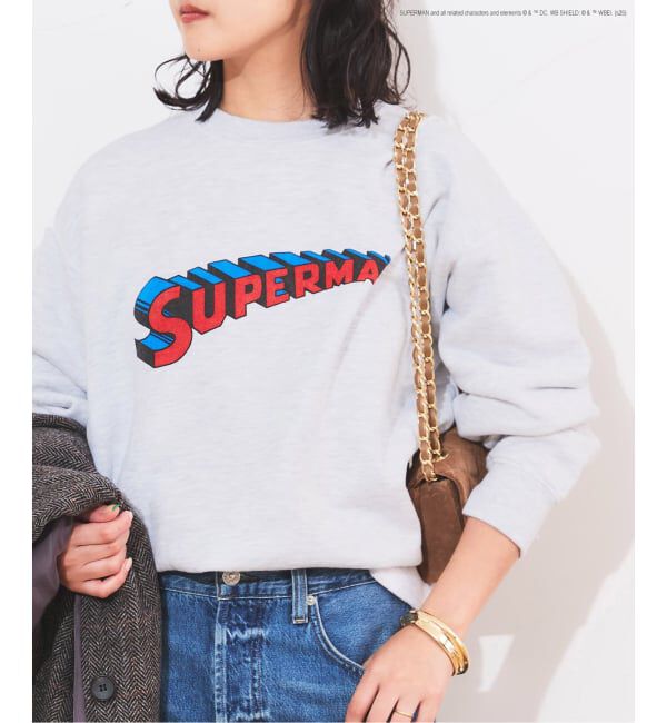 journal standard L'essage「《追加2》【GOOD ROCK SPEED】SUPERMAN / SWEATSHIRTS：スウェット」|スウェット・ジャージ|