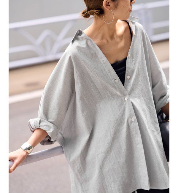 FRAMeWORK「≪WEB＋一部店舗限定 / 追加≫ハーフスリーブポンチョシャツ」|シャツ・ブラウス|