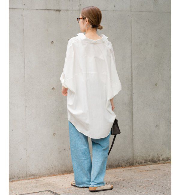 FRAMeWORK「≪WEB＋一部店舗限定 / 追加≫ハーフスリーブポンチョシャツ」|シャツ・ブラウス|