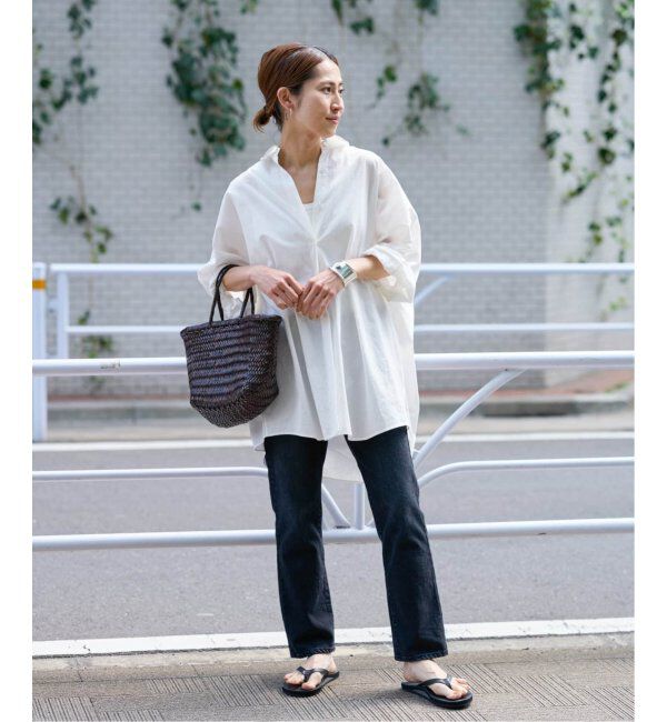 FRAMeWORK「≪WEB＋一部店舗限定 / 追加≫ハーフスリーブポンチョシャツ」|シャツ・ブラウス|