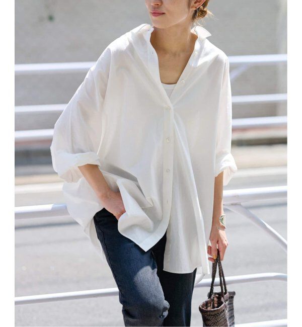 FRAMeWORK「≪WEB＋一部店舗限定 / 追加≫ハーフスリーブポンチョシャツ」|シャツ・ブラウス|