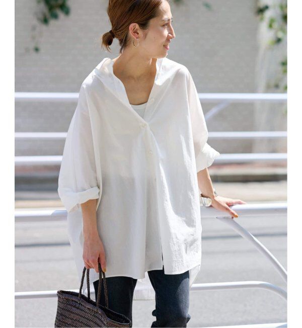 FRAMeWORK「≪WEB＋一部店舗限定 / 追加≫ハーフスリーブポンチョシャツ」|シャツ・ブラウス|