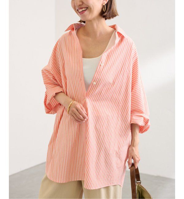 FRAMeWORK「≪WEB＋一部店舗限定 / 追加≫ハーフスリーブポンチョシャツ」|シャツ・ブラウス|