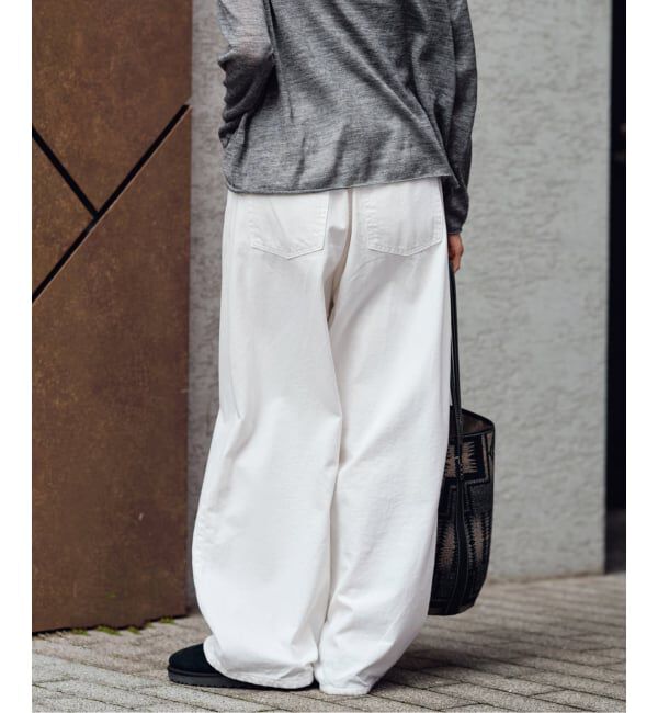 FRAMeWORK「≪追加≫ライトオンスデニムイージーパンツ」|デニム|