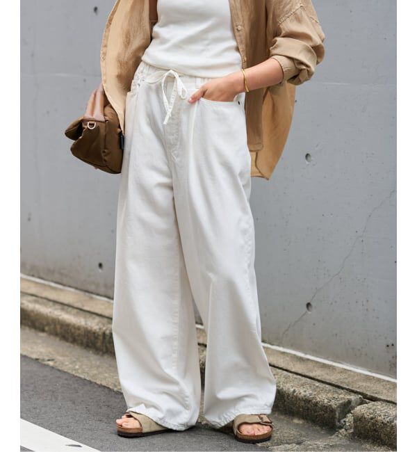 FRAMeWORK「≪追加≫ライトオンスデニムイージーパンツ」|デニム|