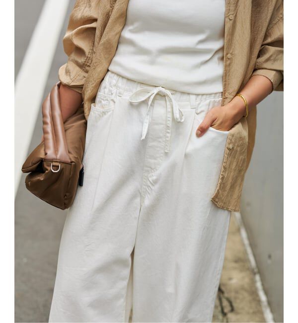 FRAMeWORK「≪追加≫ライトオンスデニムイージーパンツ」|デニム|