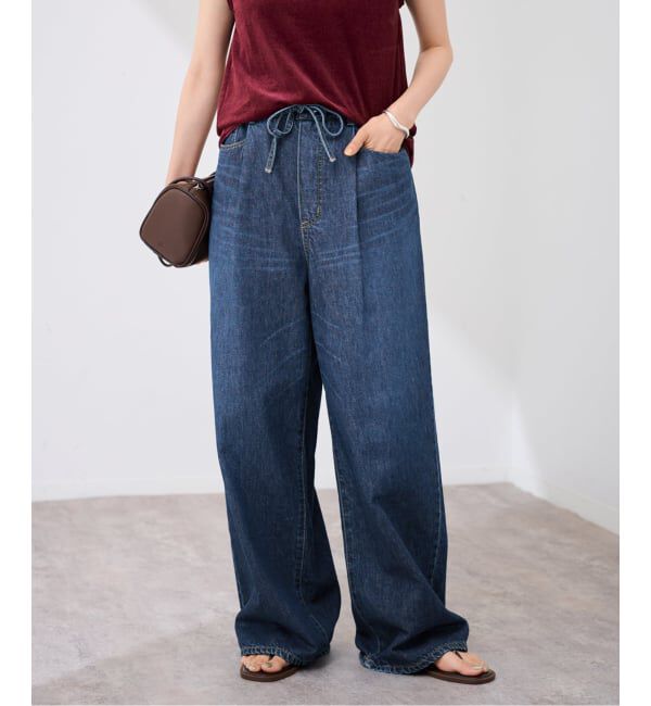 FRAMeWORK「≪追加≫ライトオンスデニムイージーパンツ」|デニム|