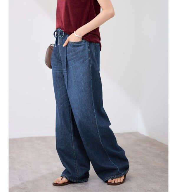 FRAMeWORK「≪追加≫ライトオンスデニムイージーパンツ」|デニム|