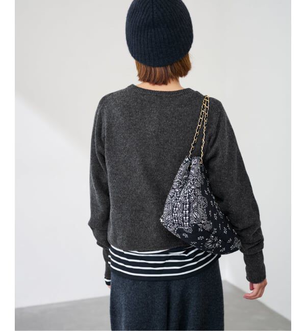 FRAMeWORK「圧縮ウールクルーネックカーディガン」|カーディガン|