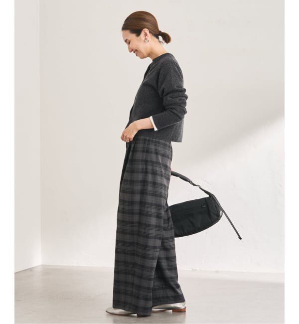 FRAMeWORK「圧縮ウールクルーネックカーディガン」|カーディガン|