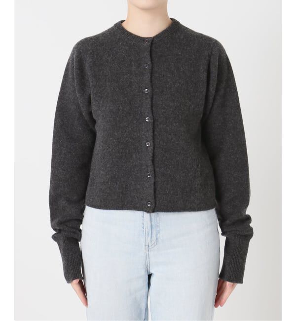 FRAMeWORK「圧縮ウールクルーネックカーディガン」|カーディガン|