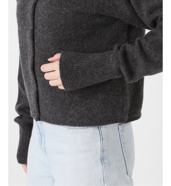 FRAMeWORK「圧縮ウールクルーネックカーディガン」|カーディガン|