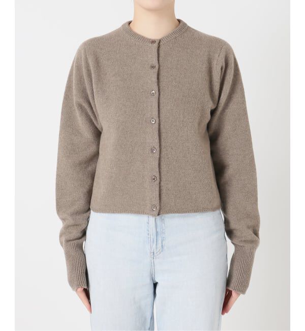 FRAMeWORK「圧縮ウールクルーネックカーディガン」|カーディガン|