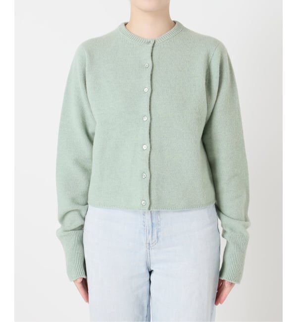 FRAMeWORK「圧縮ウールクルーネックカーディガン」|カーディガン|