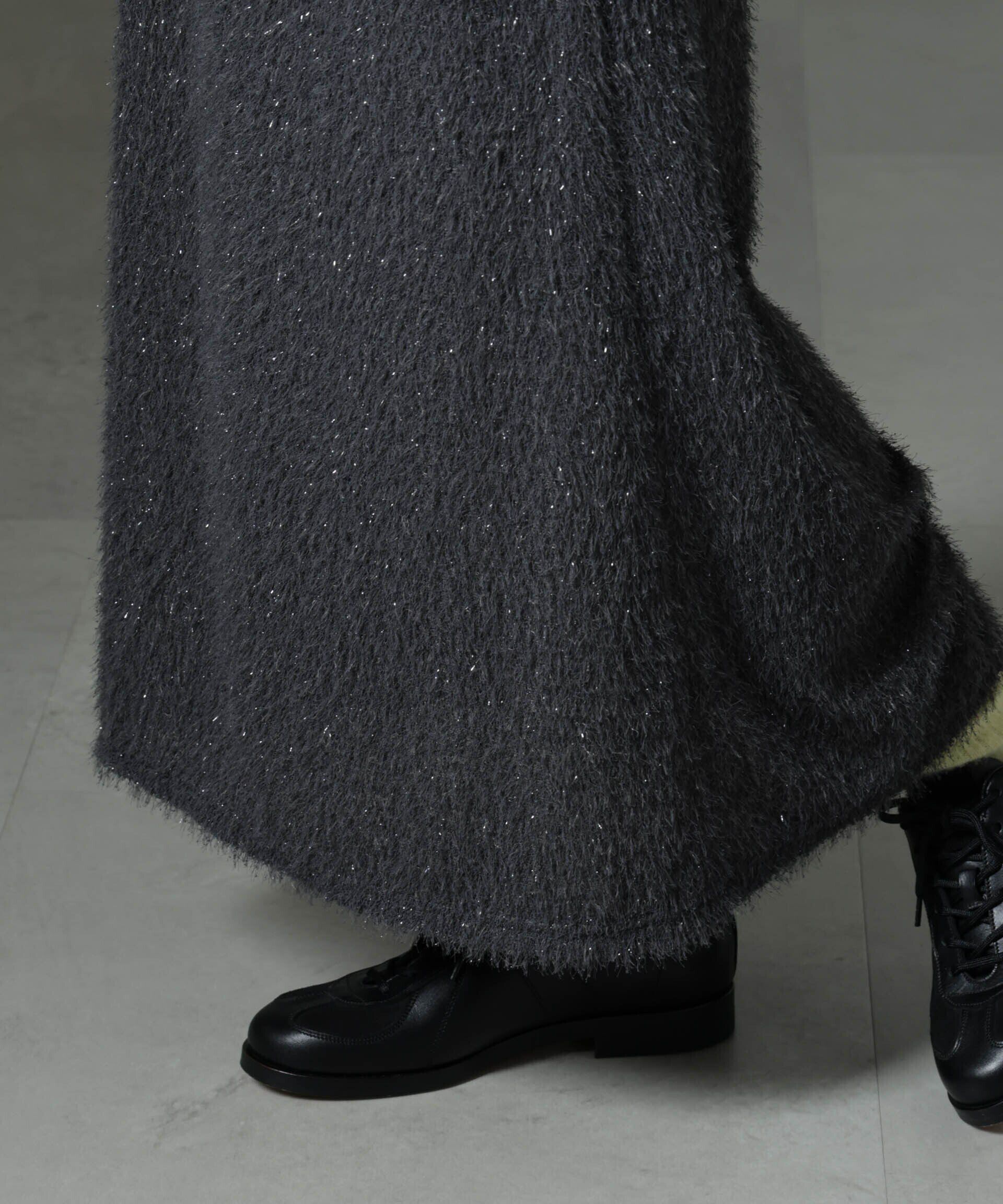 nano･universe「シャギーナロースカート（セットアップ可）」|スカート|