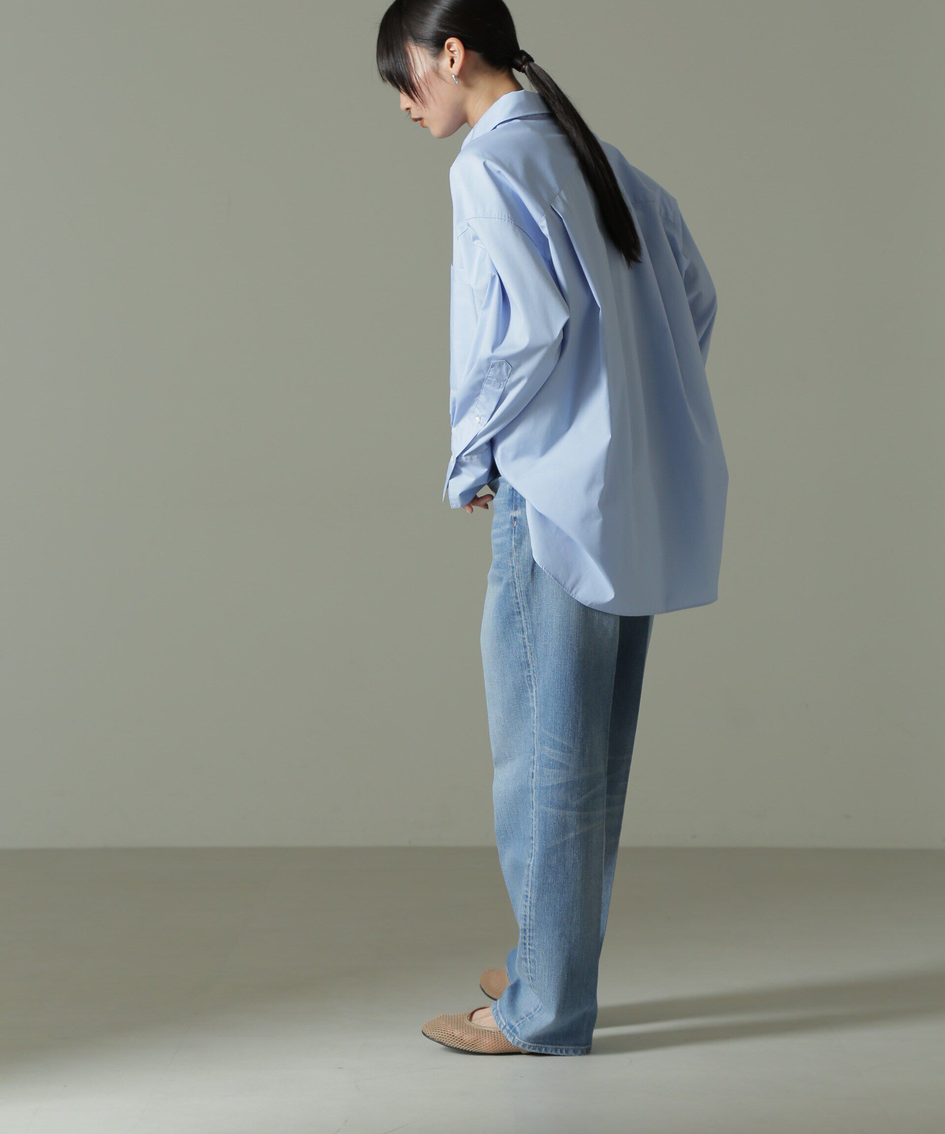 nano･universe「Healthy DENIM/別注 Tallow ストレート デニム」|チノ|