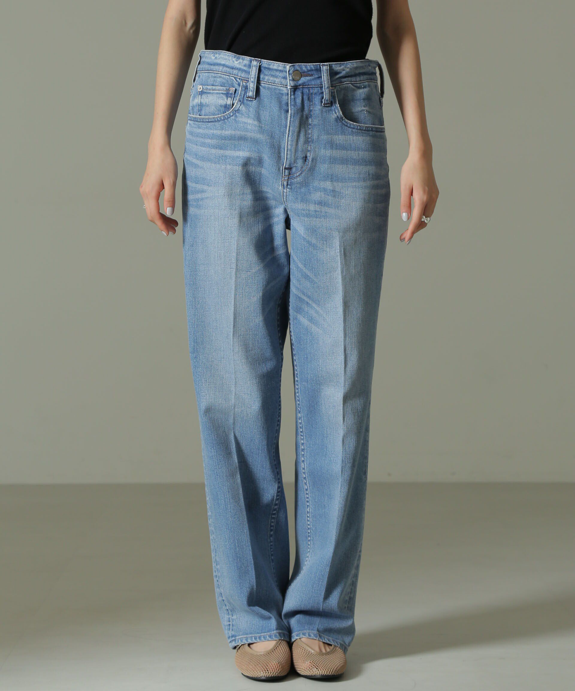 nano･universe「Healthy DENIM/別注 Tallow ストレート デニム」|チノ|