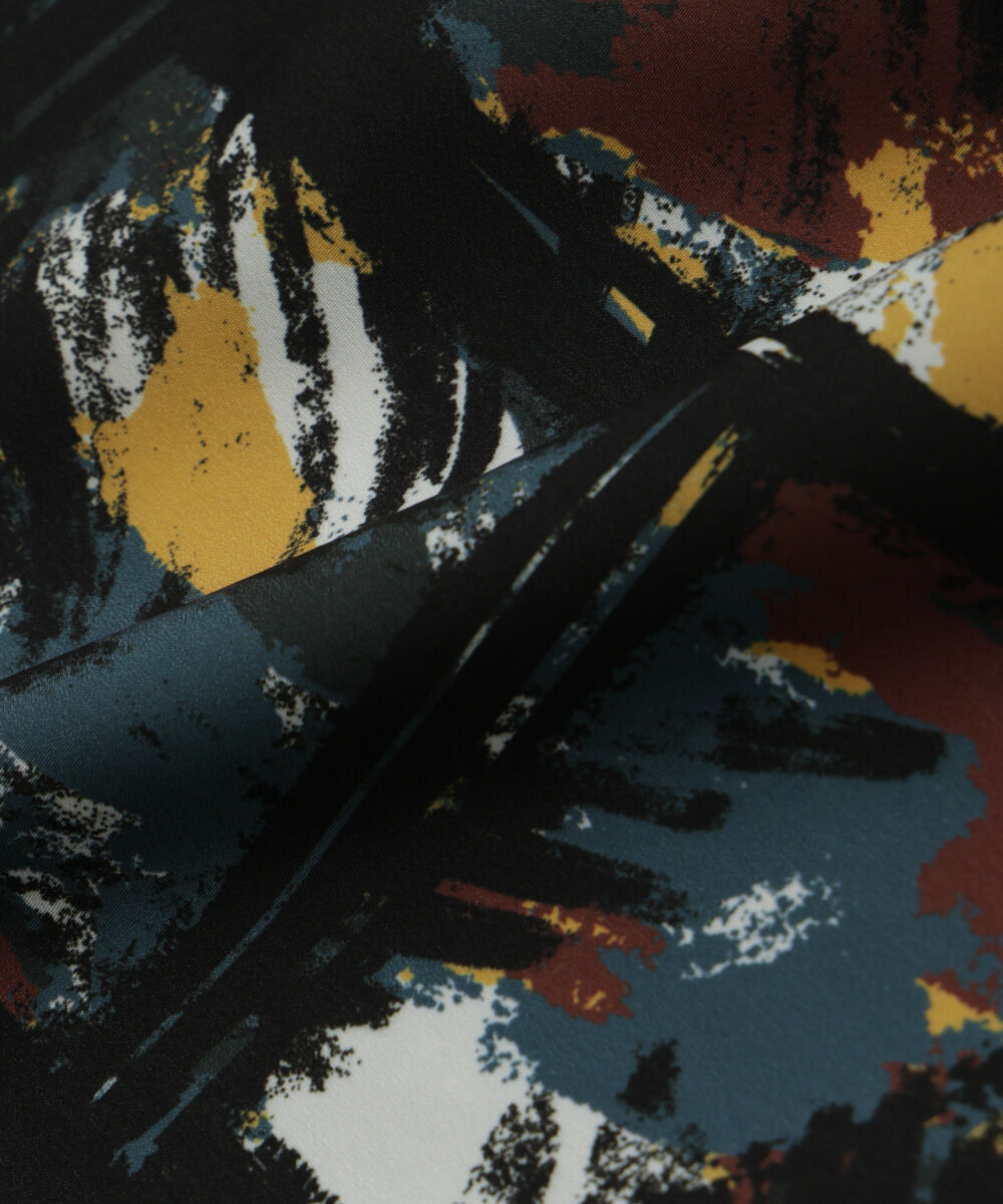 nano･universe「アート柄シャツ 半袖」|シャツ・ブラウス|