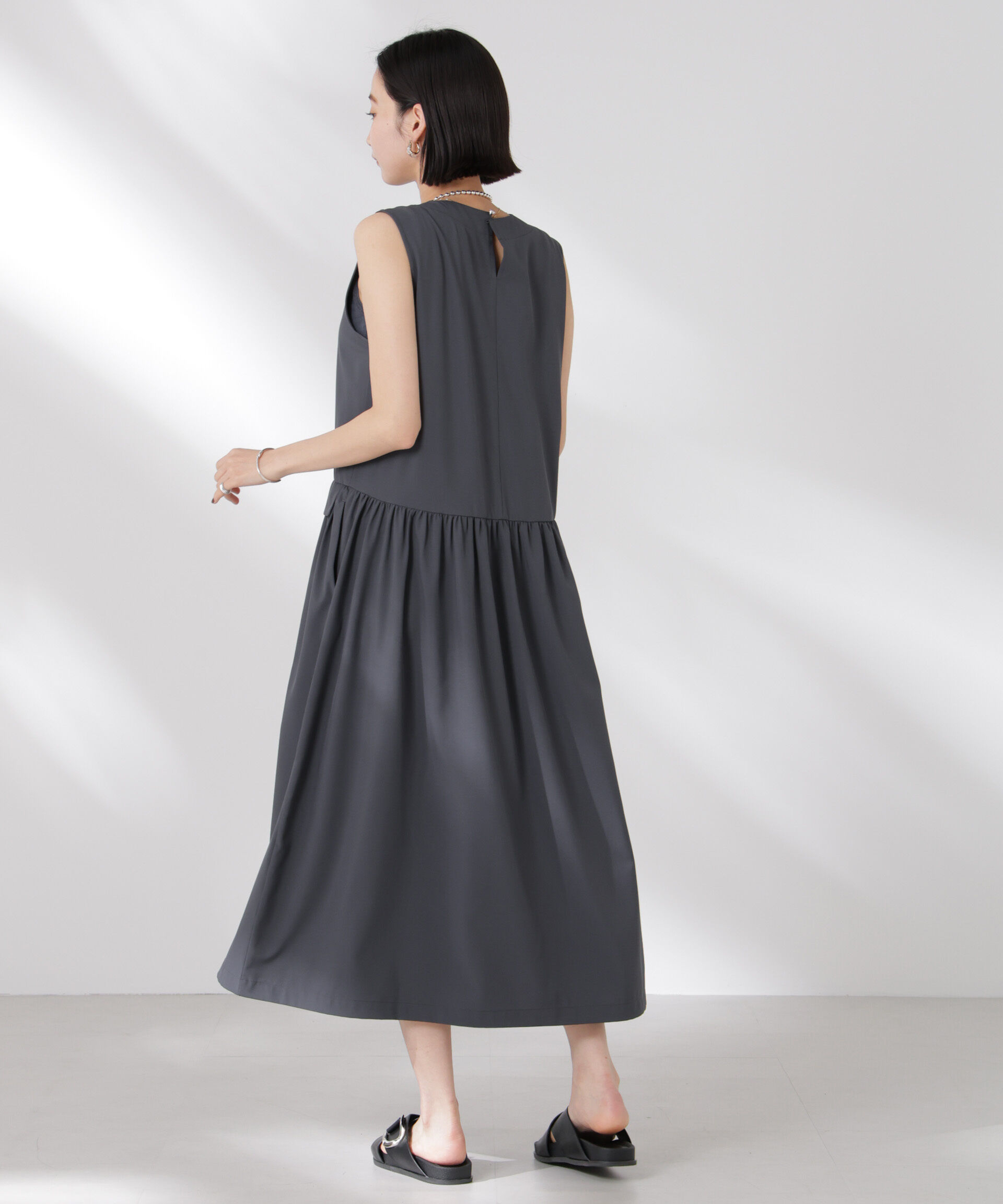 nano･universe「ウェスト切り替えワンピース」|ワンピース|