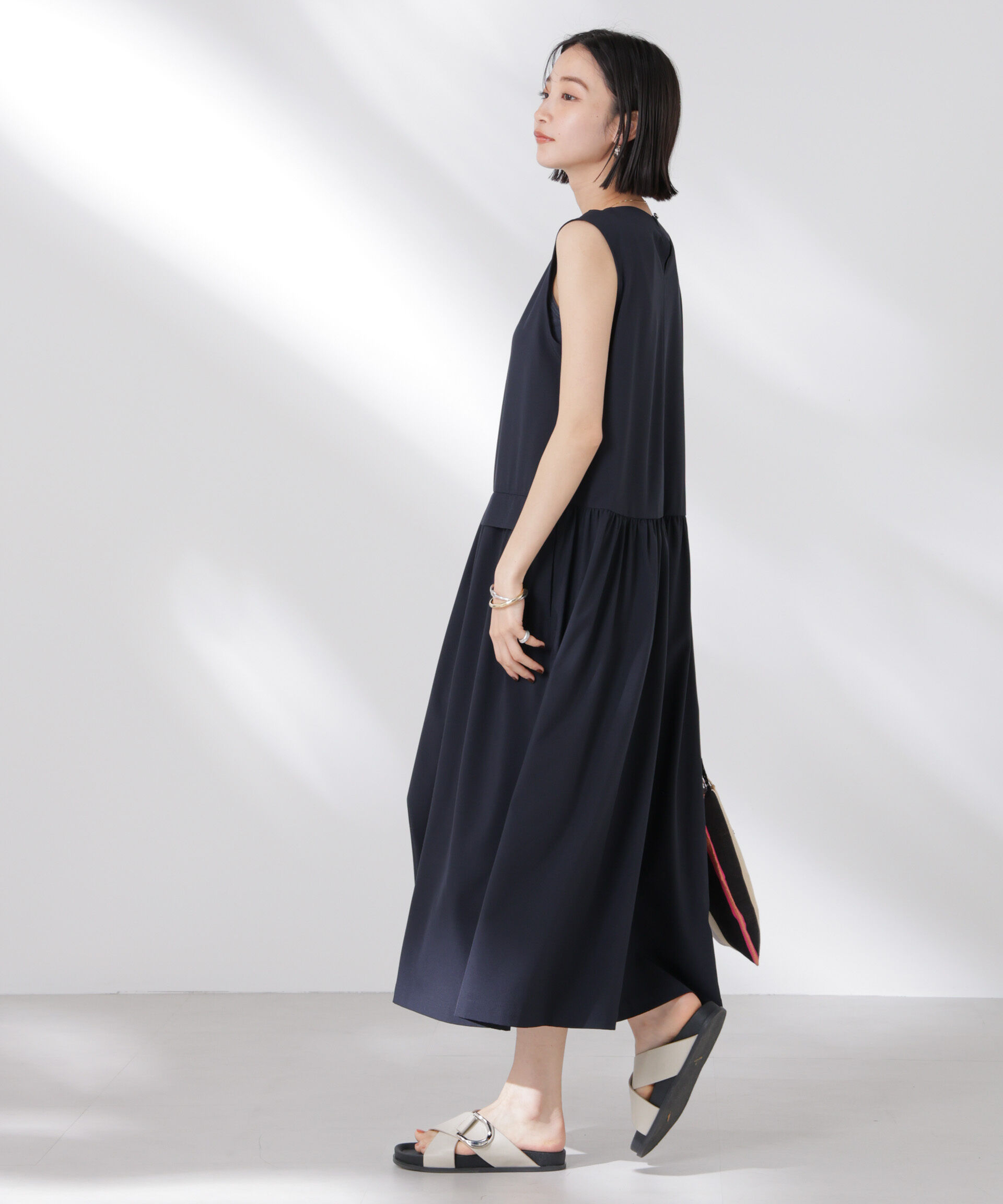 nano･universe「ウェスト切り替えワンピース」|ワンピース|