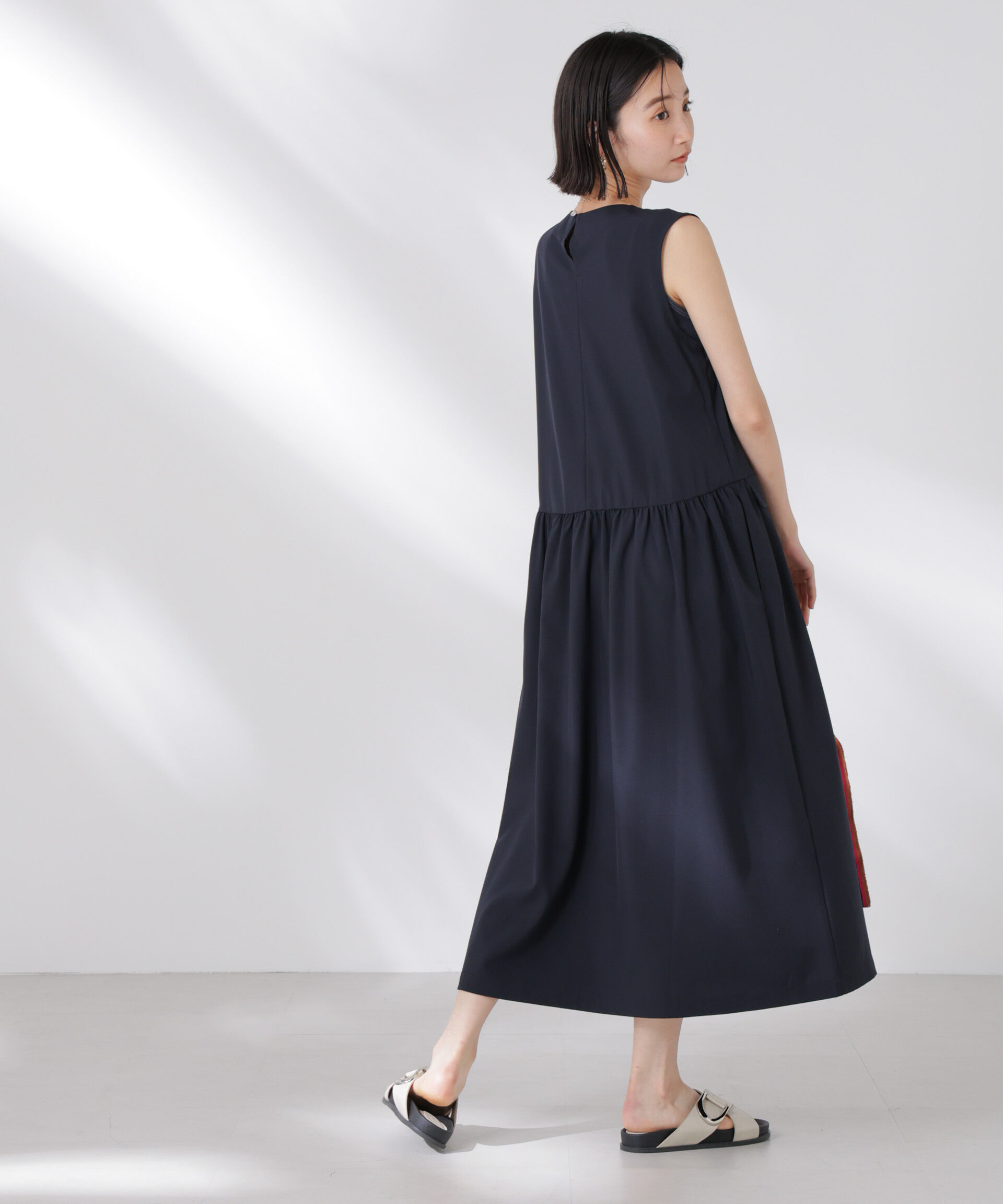 nano･universe「ウェスト切り替えワンピース」|ワンピース|