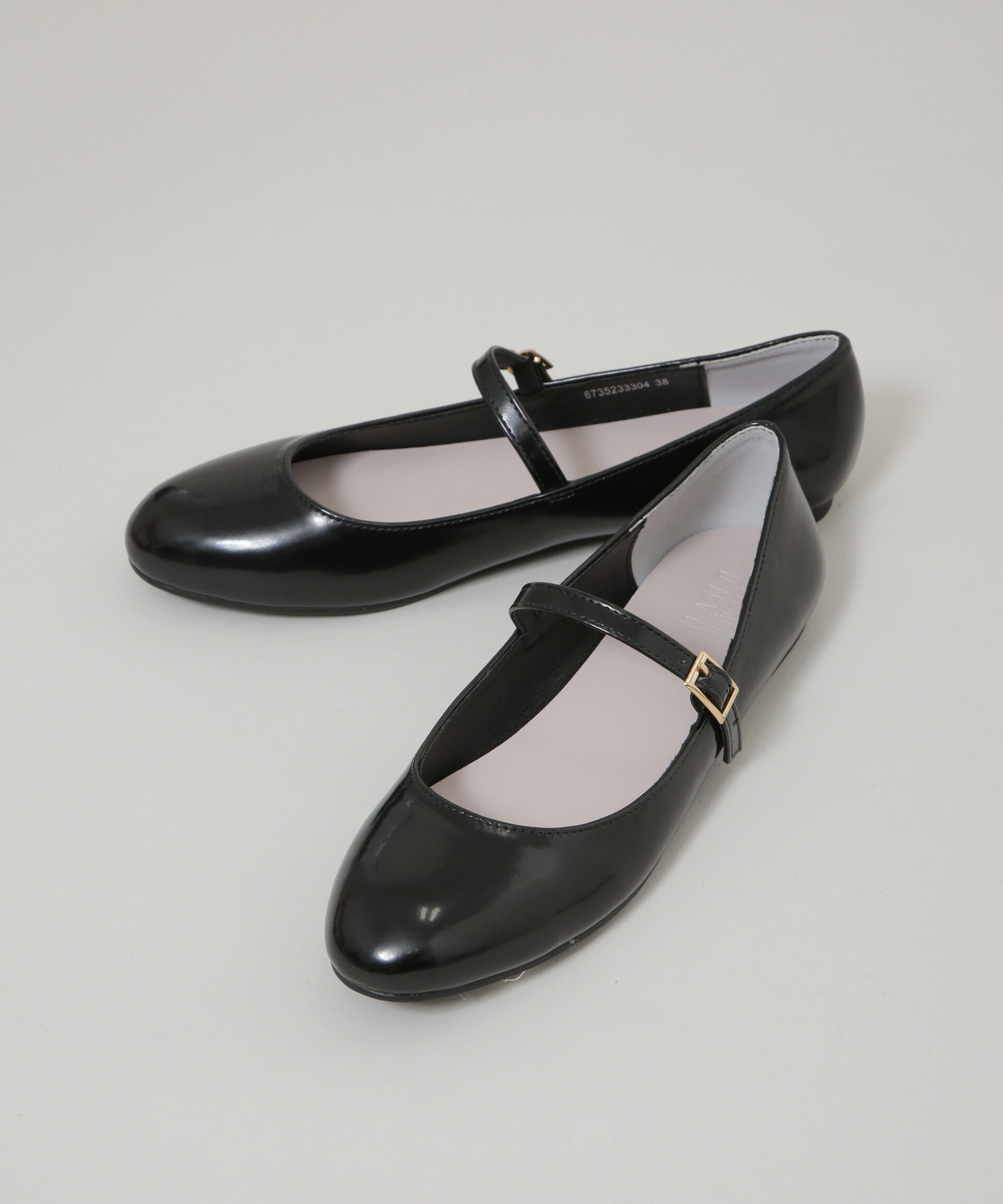 nano･universe「メリージェーンフラットパンプス」|ビジネス・ドレスシューズ|