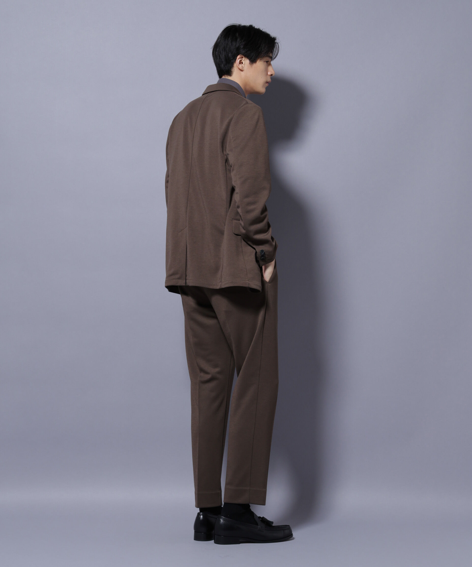 nano･universe「「Damerino」ポンチストレッチセットアップ」|スーツ|