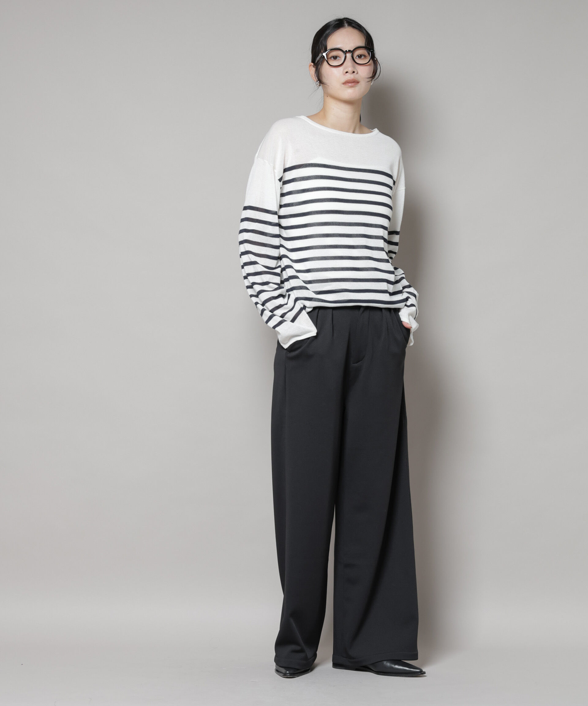 nano･universe「「MC」coveross(R)フリースボンディングパンツ(セットアップ可)」|チノ|