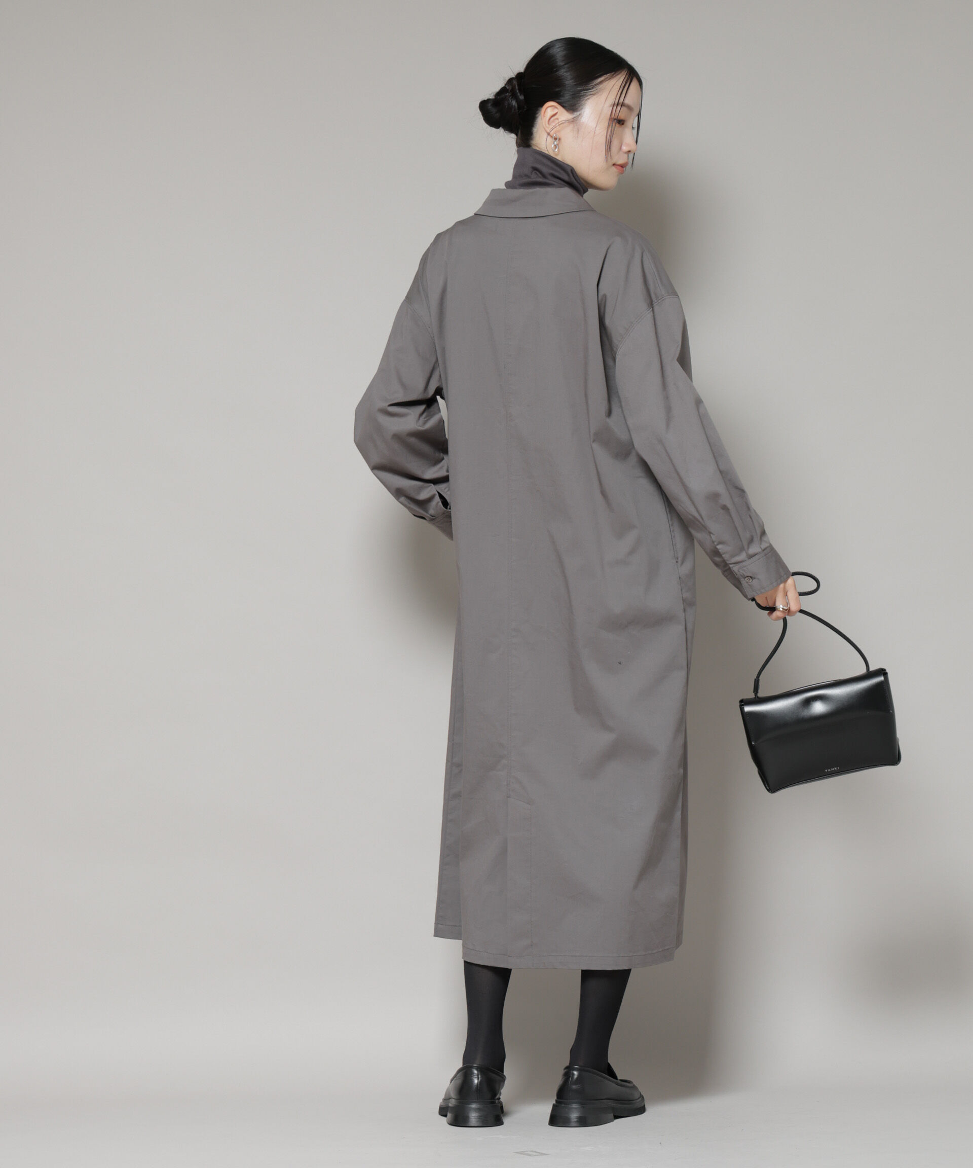 nano･universe「テーラードカラーロングワンピース」|ワンピース|